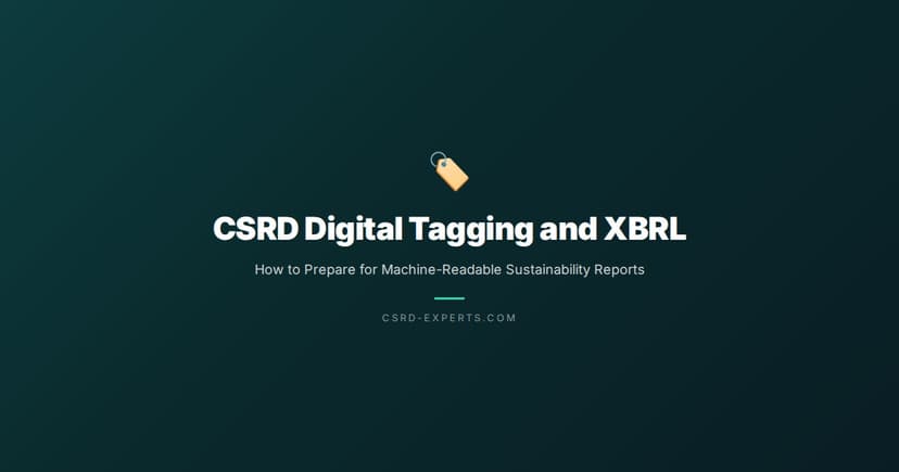 CSRD XBRL Tagging Requirements 2026: Deadlines, Software & Checklist