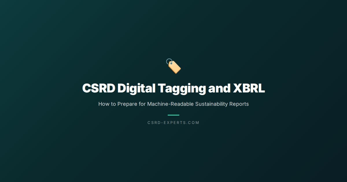 CSRD XBRL Tagging Requirements 2026: Deadlines, Software & Checklist